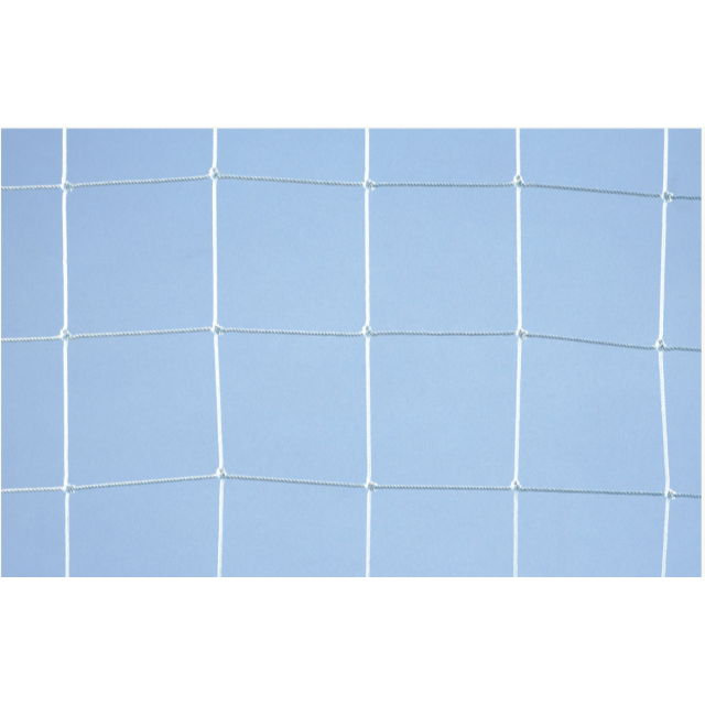 フットサル／ハンドボールゴールネット　四角目（白・ナイロン）