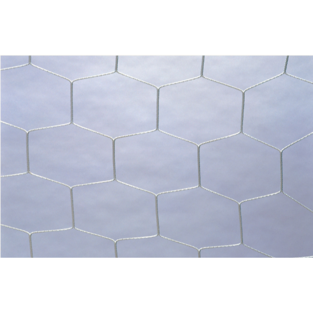 フットサル／ハンドボールゴールネット　六角目（白・ポリエステル）