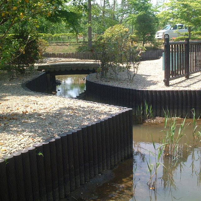 タイロッド式土留【植込枠】