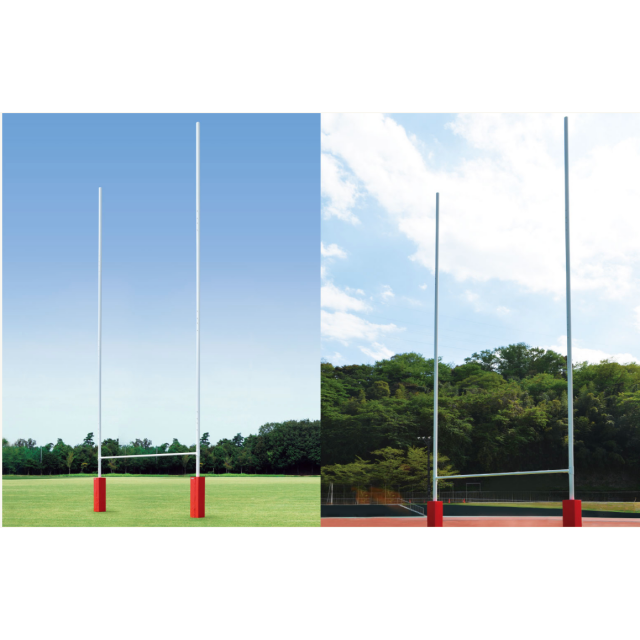ラグビーゴール起倒式 H17m/13m兼用仕様