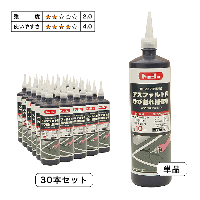 アスファルト用ひび割れ補修材