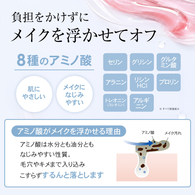 美容液のようなクレンジングジェル