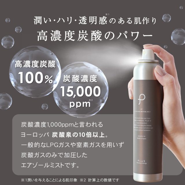 4種のビタミンC配合 炭酸100％ミスト