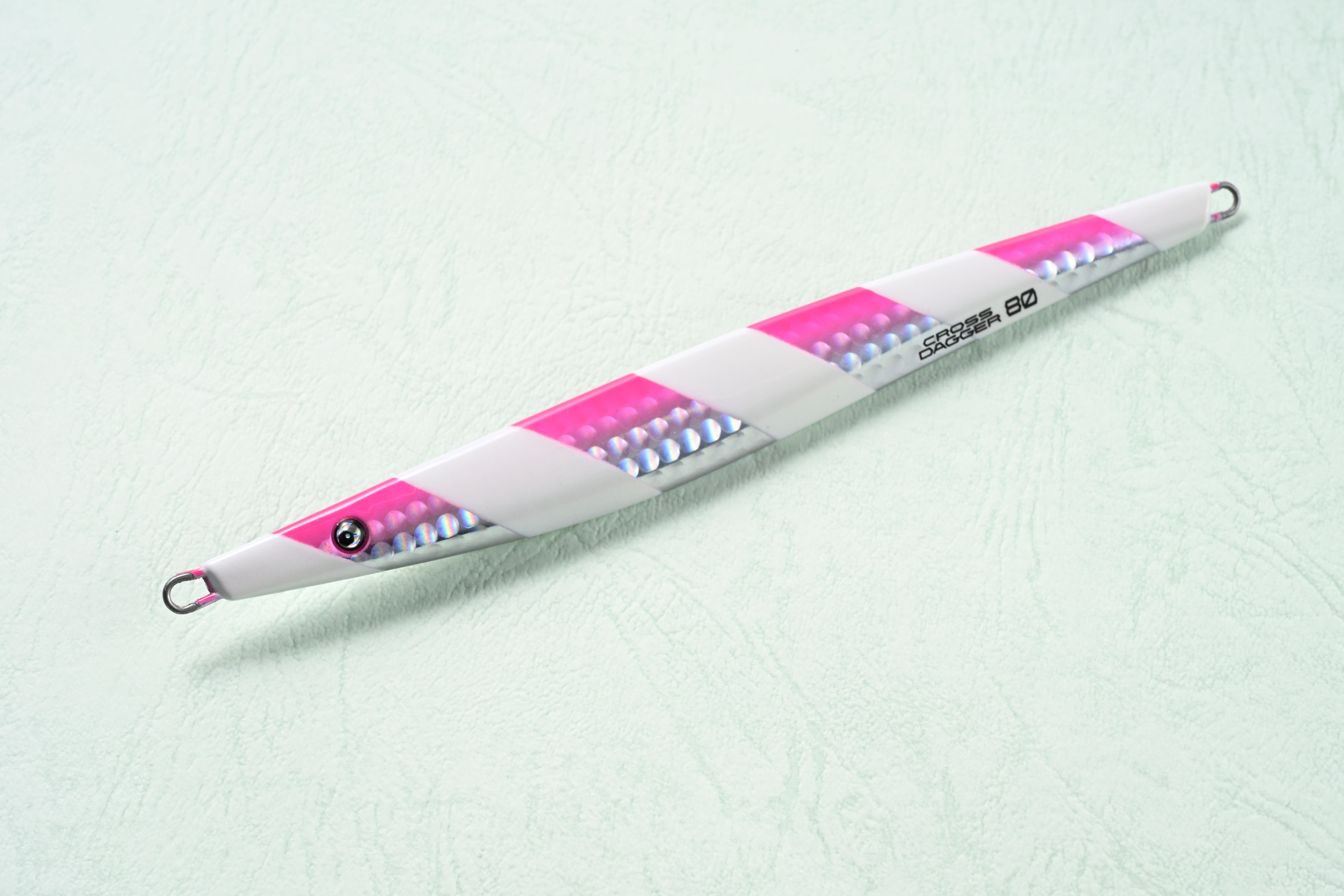 CROSS DAGGR 80g(LMピンクゼブラ（グロー）)【PREDGE×ルアマガ