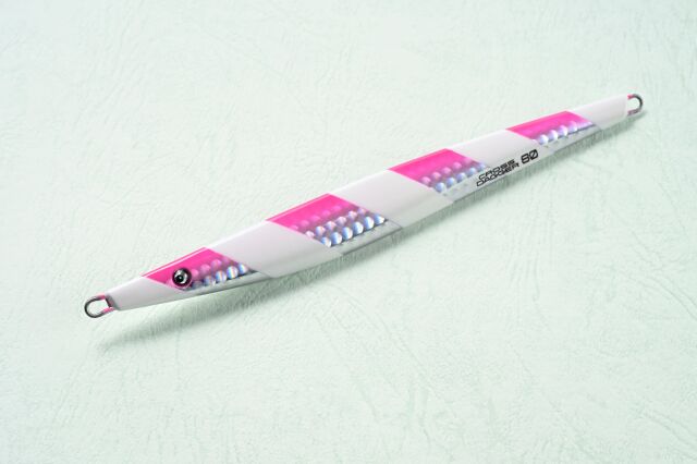 CROSS DAGGR 80g(LMピンクゼブラ（グロー）)【PREDGE×ルアマガ