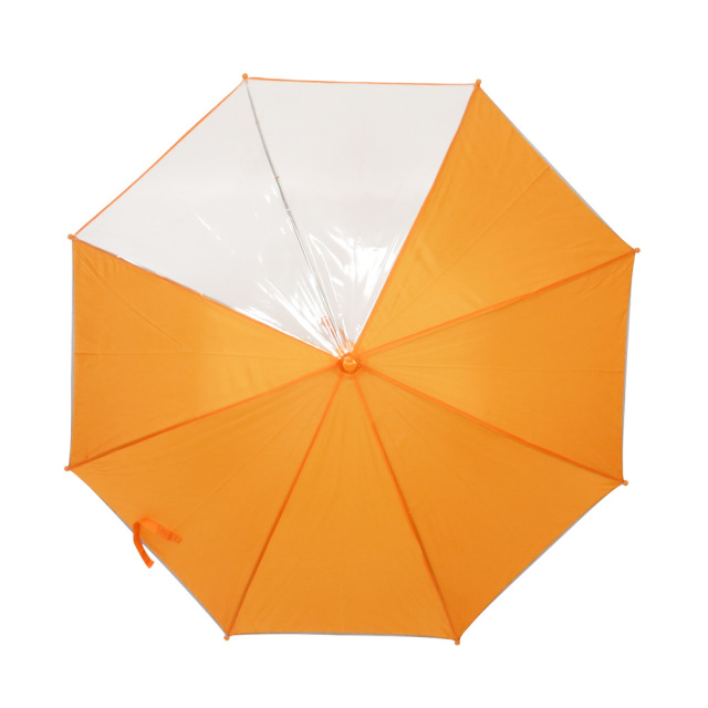 55cm2コマ透明キッズ傘