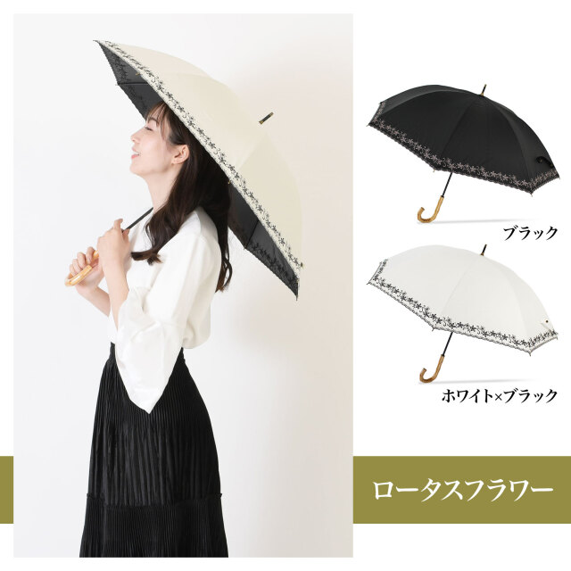 47cm】UVカット 99%以上 晴雨兼用日傘 ショートタイプ 桜骨 ｜レディース