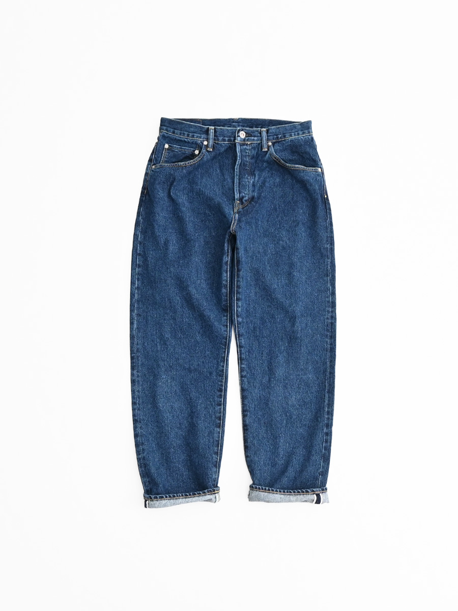 HATSKI (ハツキ)　DENIM01 Loose Tapered Denim -Seasonal (Blue)-