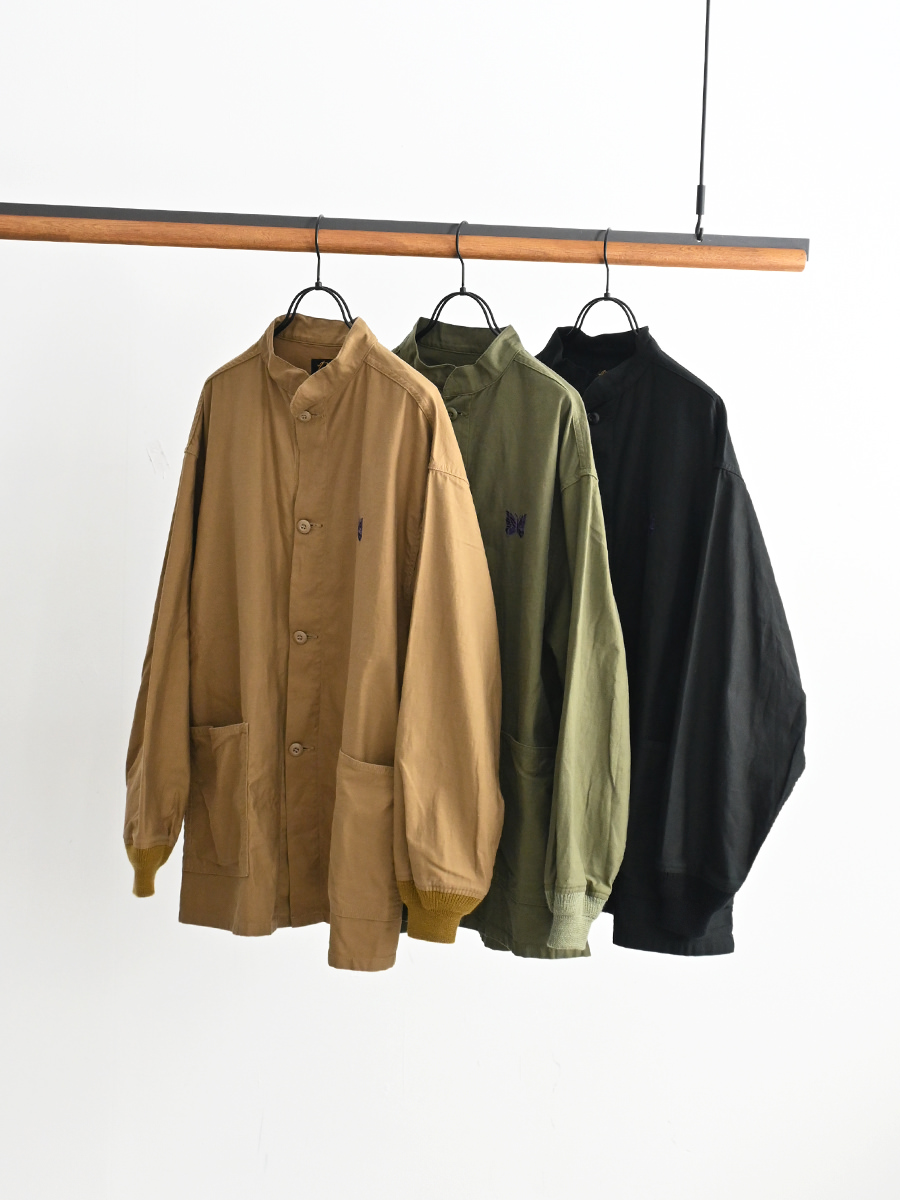 Needles ニードルス アーミシャツジャケット Needles｜Army Shirt - Brushed Asteen（レオパード・アーミーシャツ