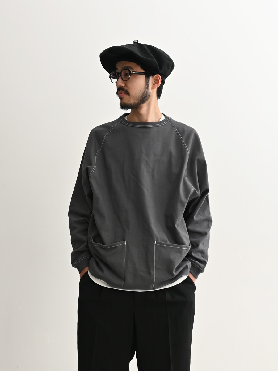 HAVERSACK ヘビードライ天竺 ラグランロングTシャツ