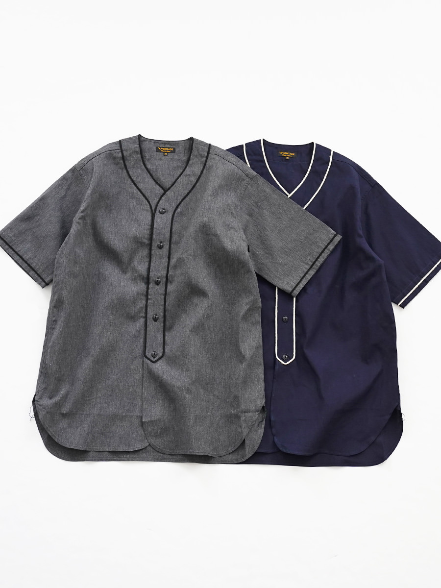 【40%OFF】A VONTADE (ア ボンタージ)　Baseball Shirts SS VTD-0392-SH