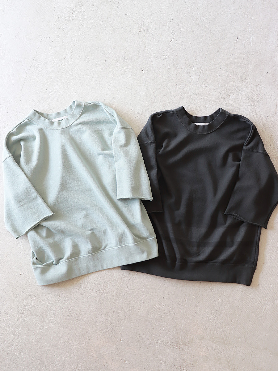 【30%OFF】HATSKI (ハツキ)　 Crew Neck Line S/S Sweat HTK-25012