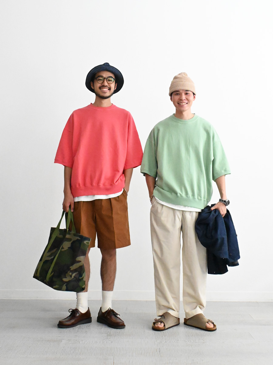 maillot マイヨ　ビッグスウェットトレーナー maillot マイヨ（ユニセックス）/ heavy sweat big crew train