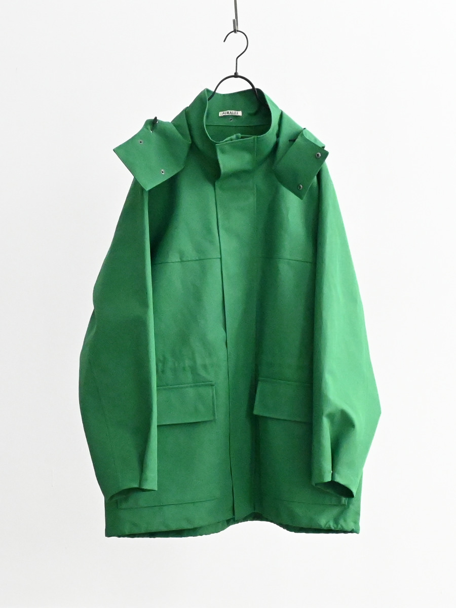 AURALEE (オーラリー)　HIGH-DENSITY BONDED COTTON GABARDINE BLOUSON