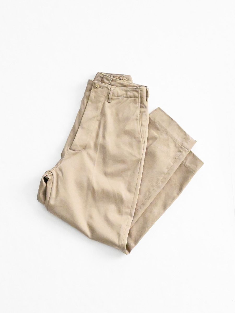 KAPTAIN SUNSHINE (キャプテンサンシャイン)　Cotton Drill Wide Military Khakis