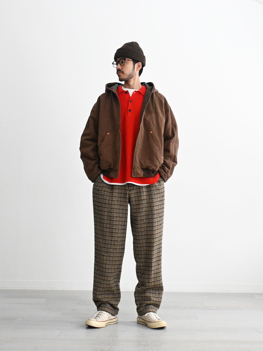 KAPTAIN SUNSHINE (キャプテンサンシャイン)　Cotton Hemp Hoody Jacket