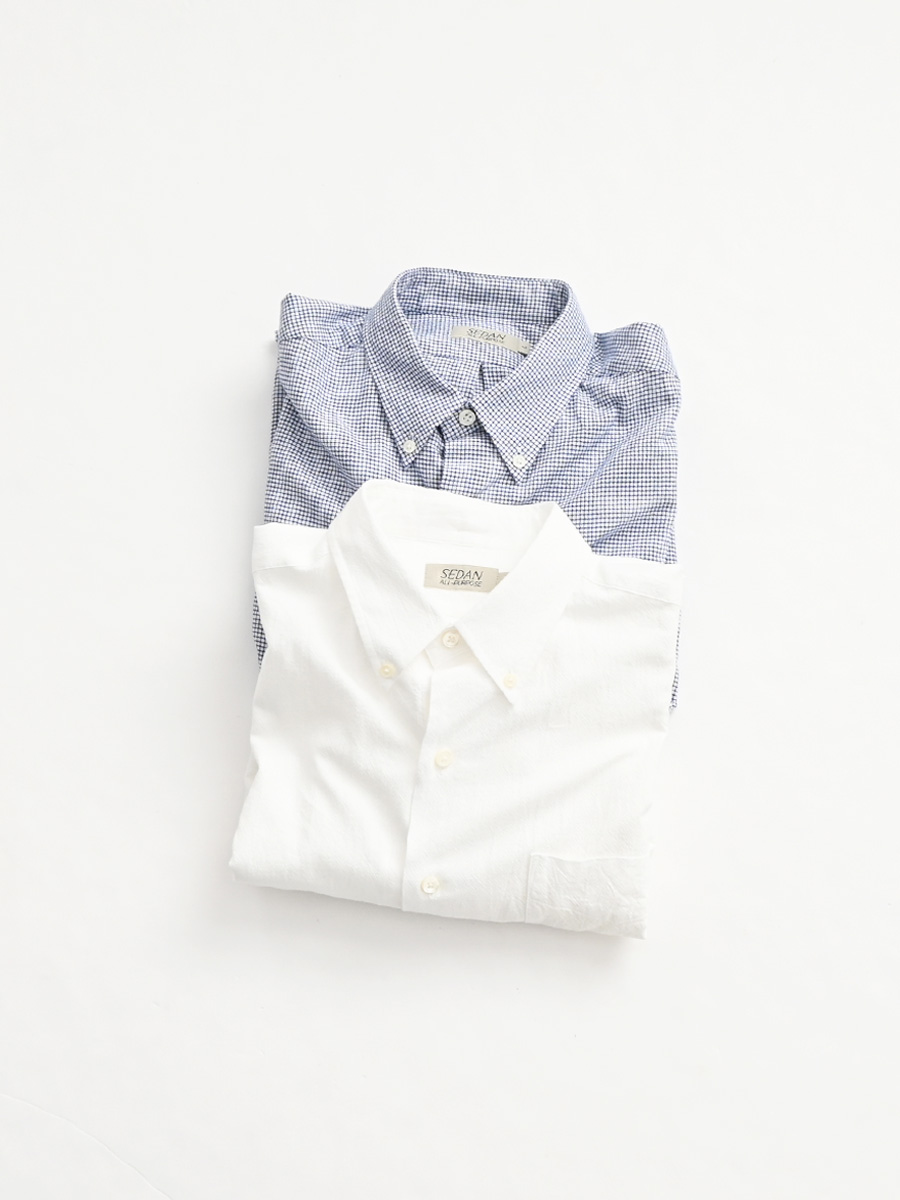 SEDAN ALL-PURPOSE (セダンオールパーパス)　Light Oxford Box BD Shirt
