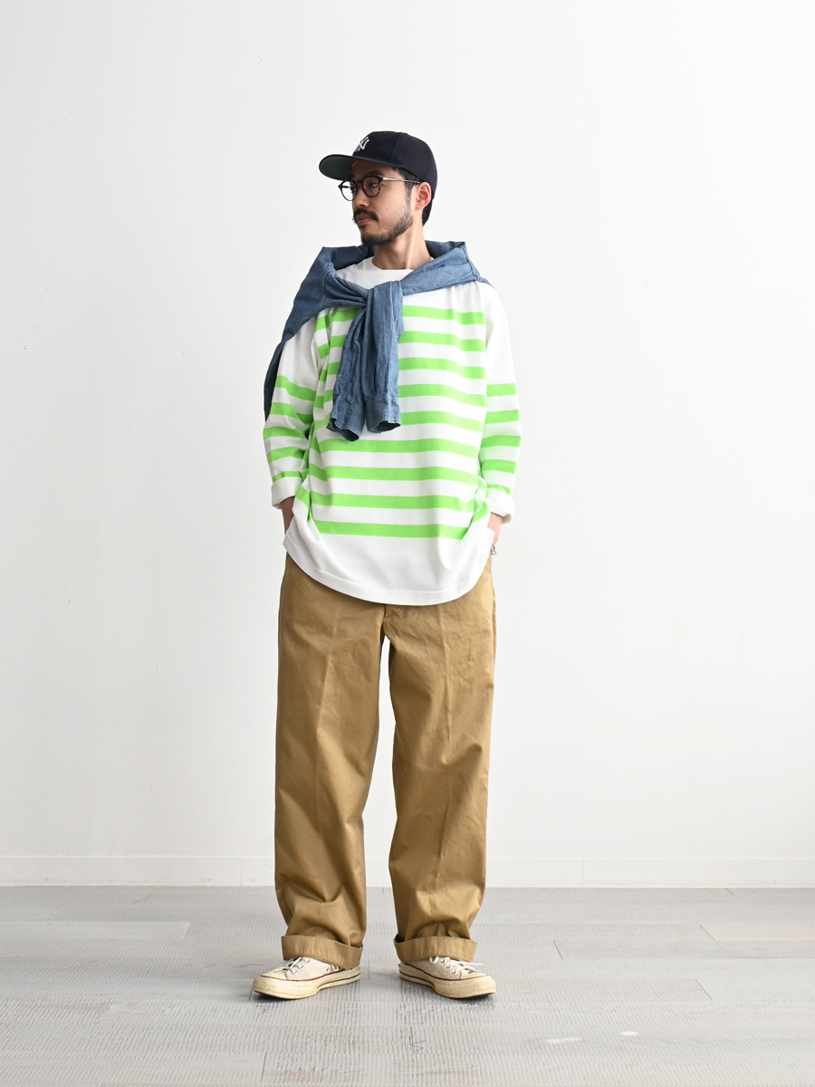 maillot(マイヨ)　Panel Border Basque (パネルボーダーバスク) MAK-23111 -ナイモノねだり