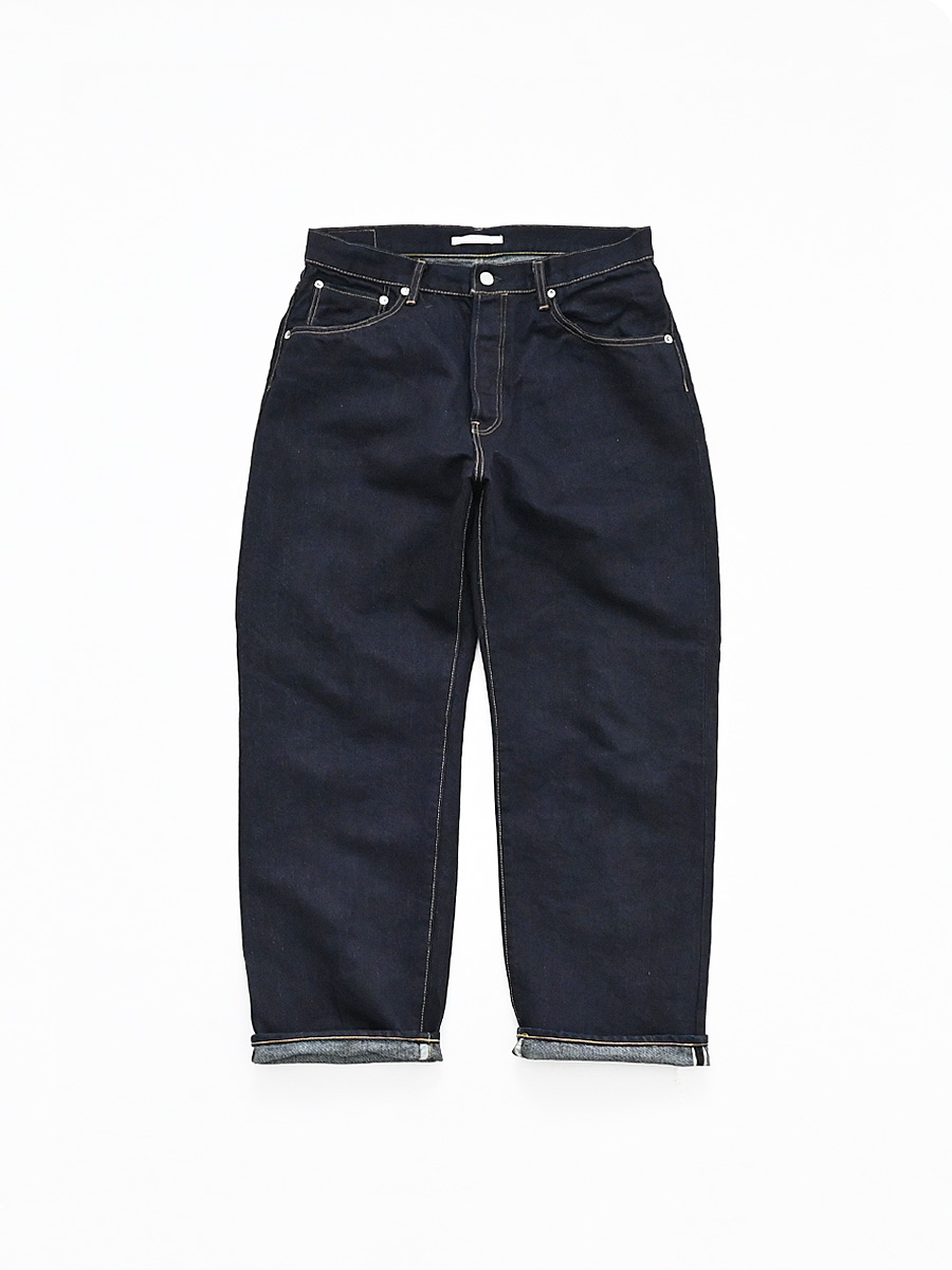 HATSKI (ハツキ)　Wide Tapered Washi Denim -One Wash- DENIM03-W