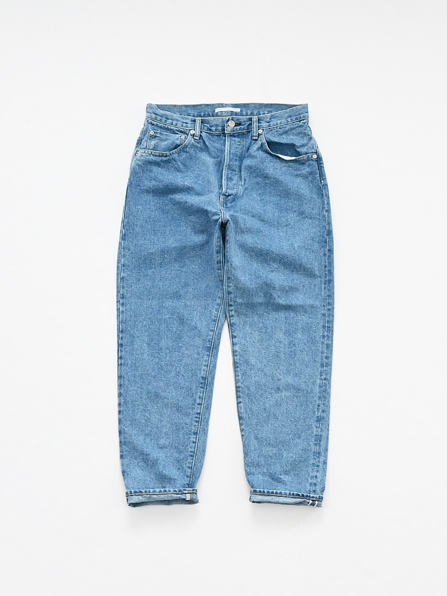 HATSKI (ハツキ)　Loose Tapered Washi Denim -Blue- DENIM01-W