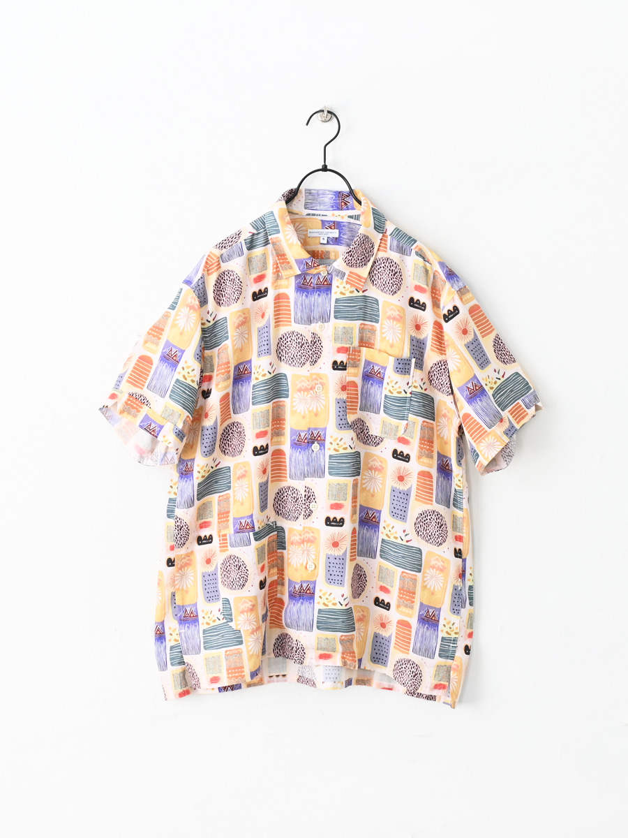 ENGINEERED GARMENTS (エンジニアードガーメンツ)　Camp Shirt - Color Tencel Jamaican