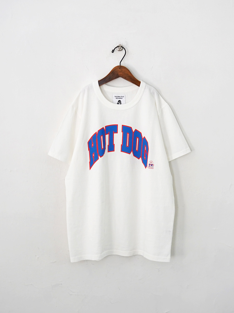 TACOMA FUJI RECORDS (タコマフジレコード)　HOT DOG COLLEGE LOGO Tee designed by Shuntaro Watanabe