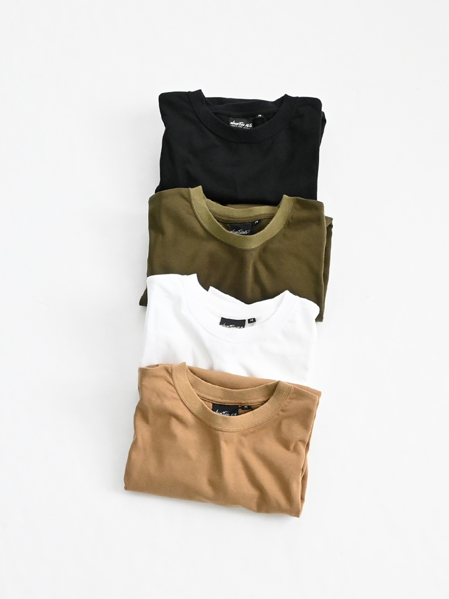 WILD THINGS (ワイルドシングス)　ハイゲージドライコットン オーバーサイズTシャツ