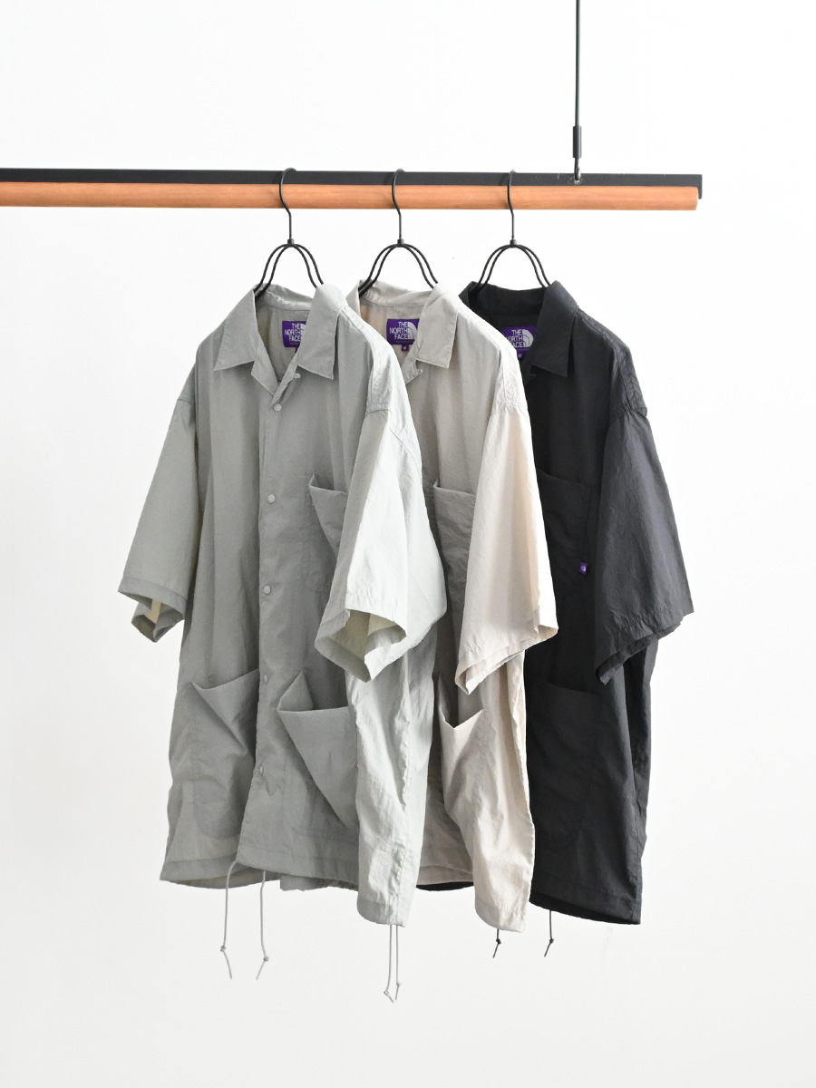 THE NORTH FACE PURPLE LABEL (ザ ノースフェィス パープルレーベル)　Nylon Taffeta Field S/S Shirt