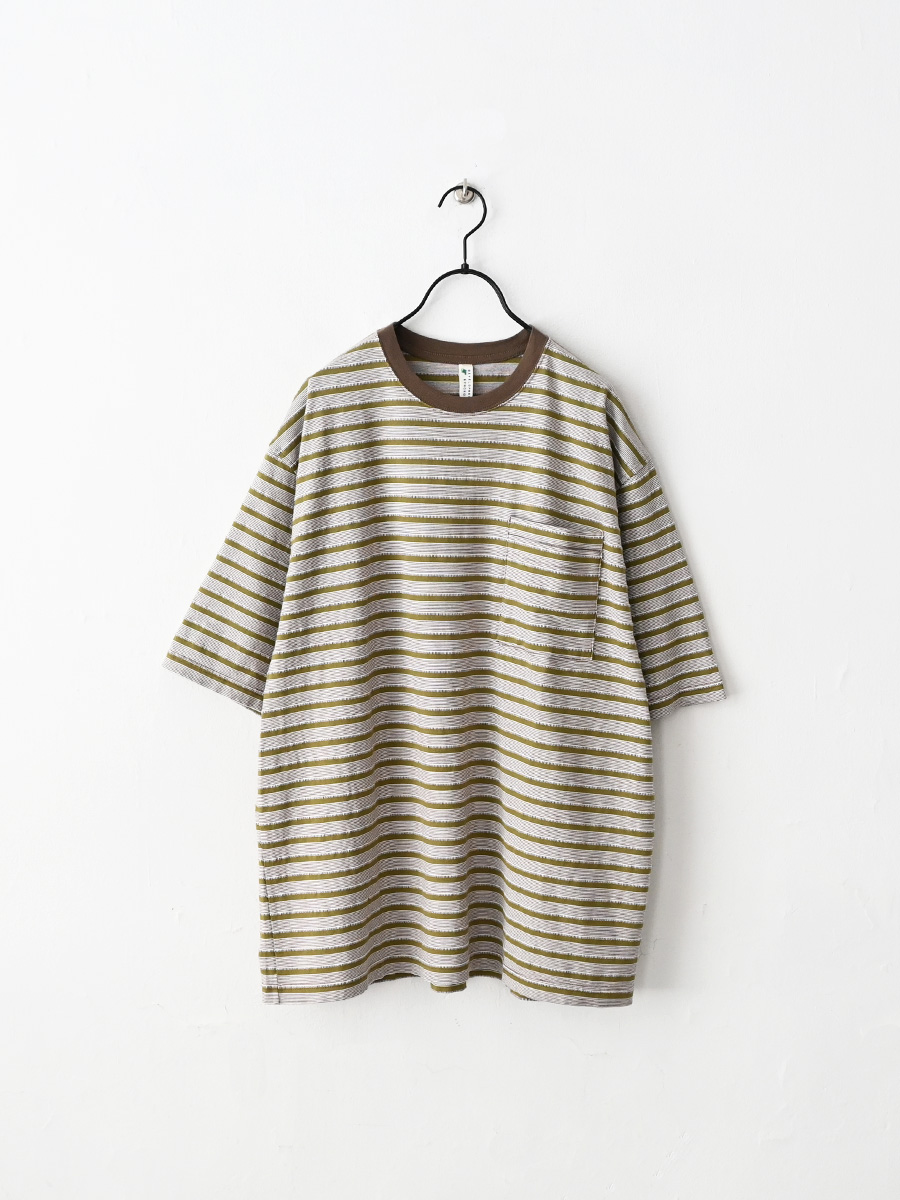 NOROLL (ノーロール)　UNEVENNESS S/S TEE