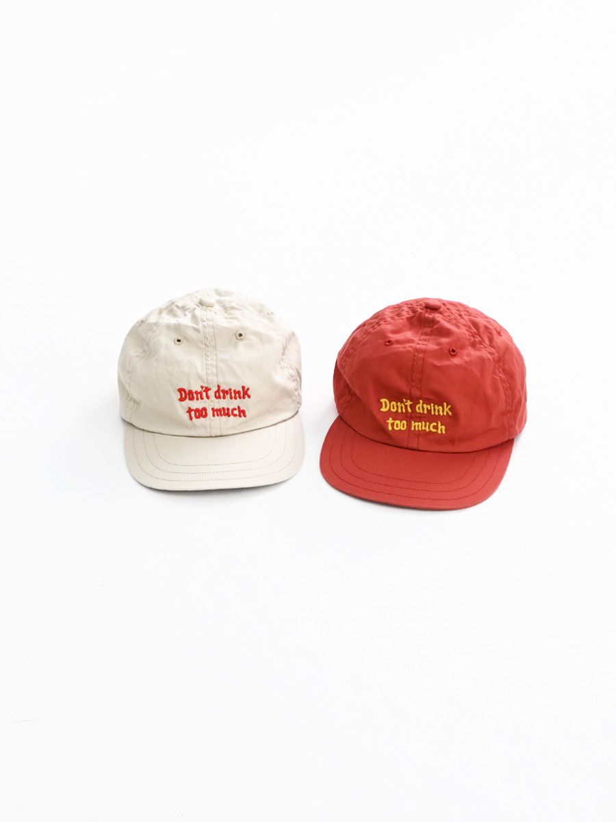 【7/26(日曜日) 19:00発売開始】 ill (イル)　"Don't drink too much" CAP Made by DECHO