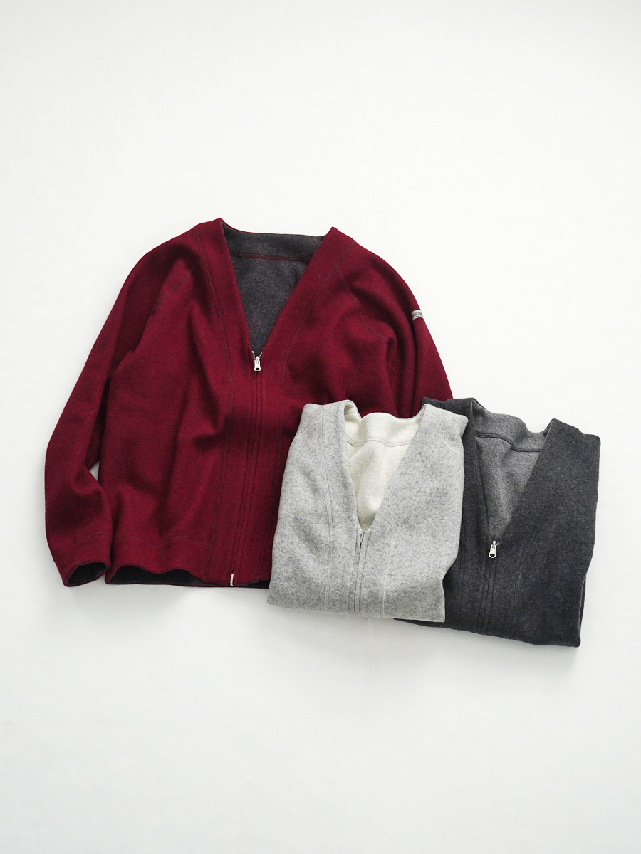 BASISBROEK (バージスブルック)　リバーシブルカーディガン "TEMSEN"