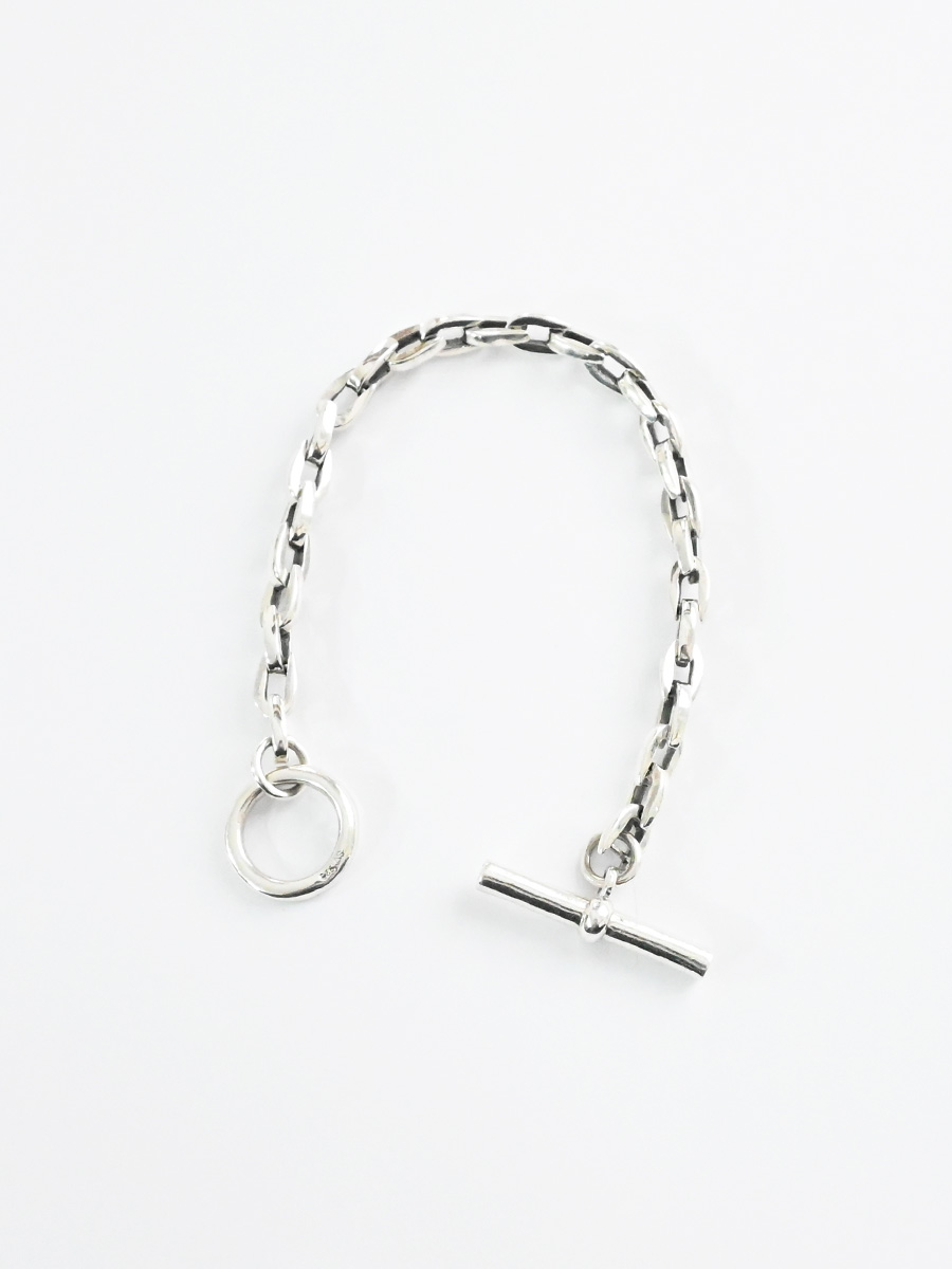 GENERAL(ジェネラル) 925 SILVER T-BAR BRACELET #GEN-051