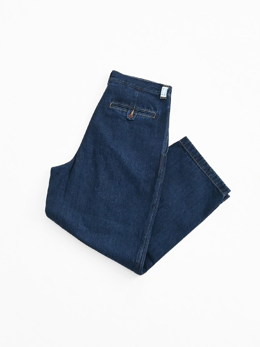 NOROLL (ノーロール)　THICKWALK PANTS BLUE DENIM