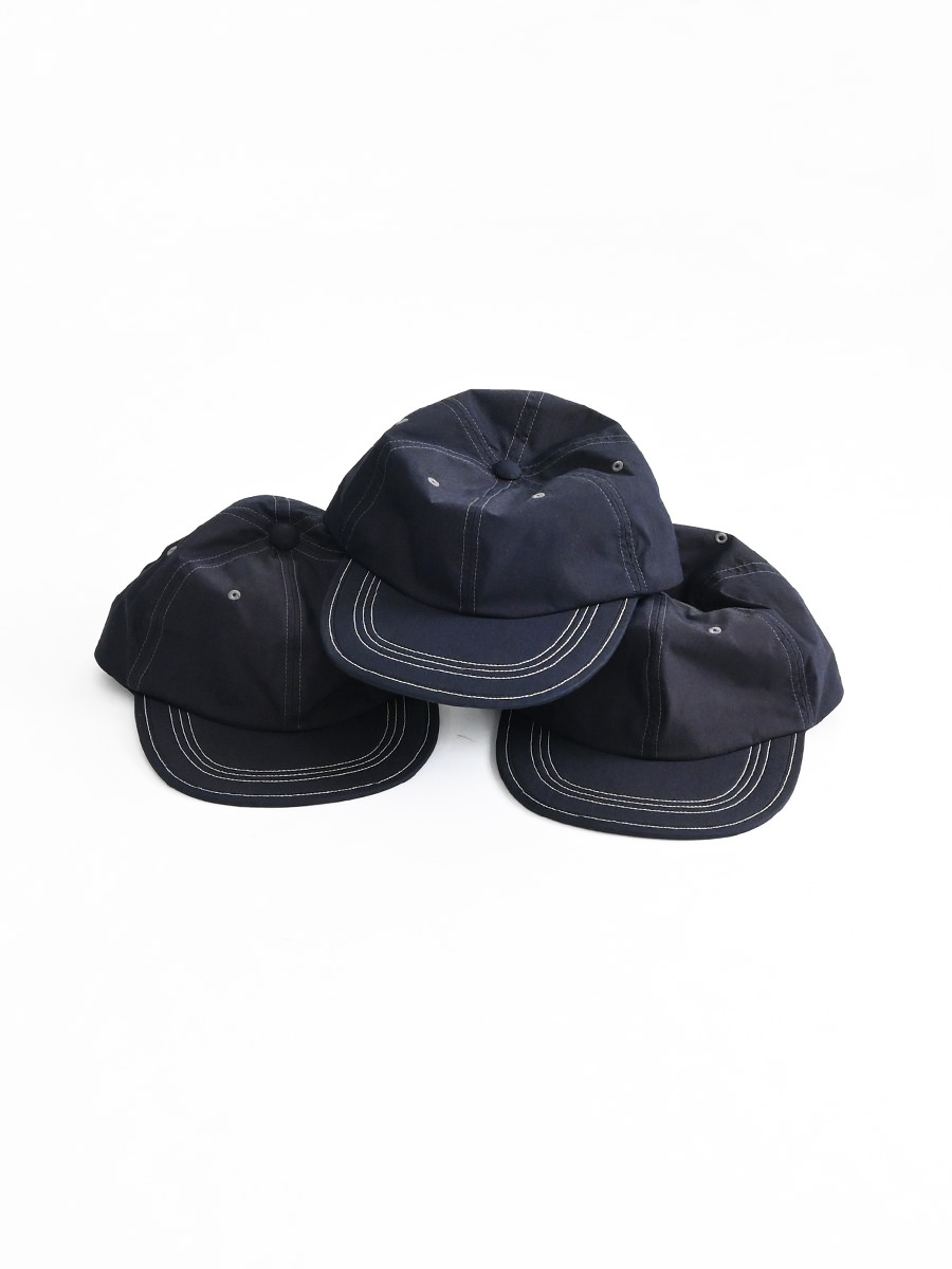 【30%OFF】LANKAS (ランカス) × ill (イル)　コットンナイロン インディゴ リフレクターキャップ