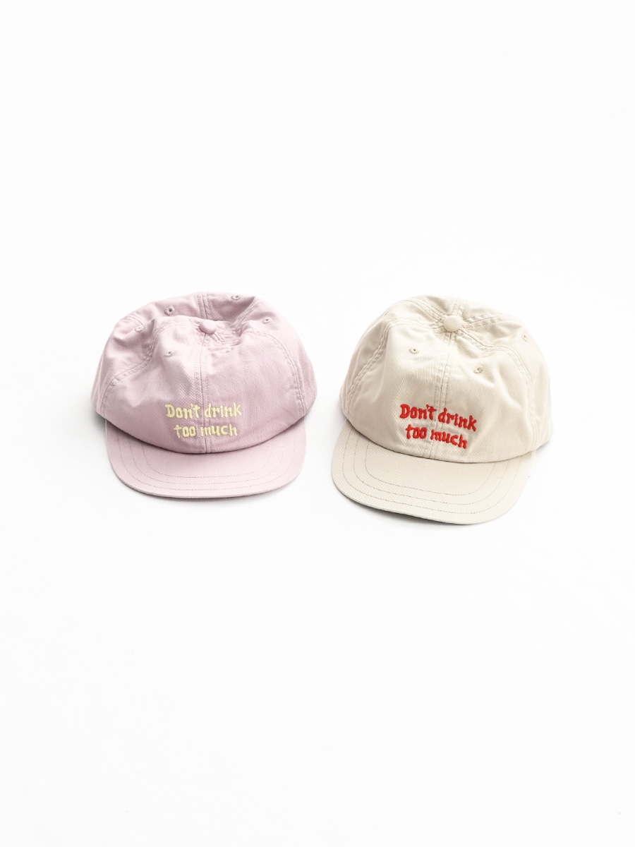ill (イル)　"Don't drink too much" CAP Made by DECHO