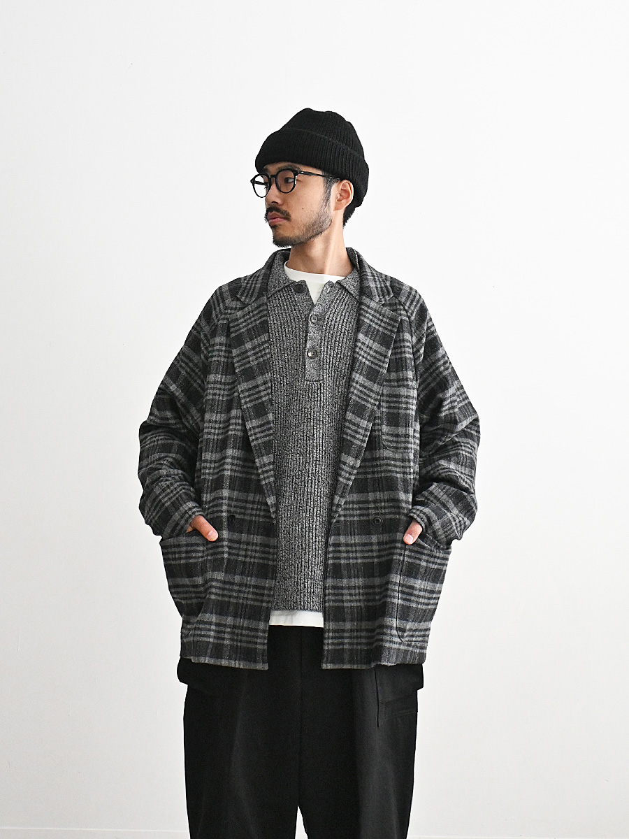 BASISBROEK (バージスブルック) ツイードジャケット 