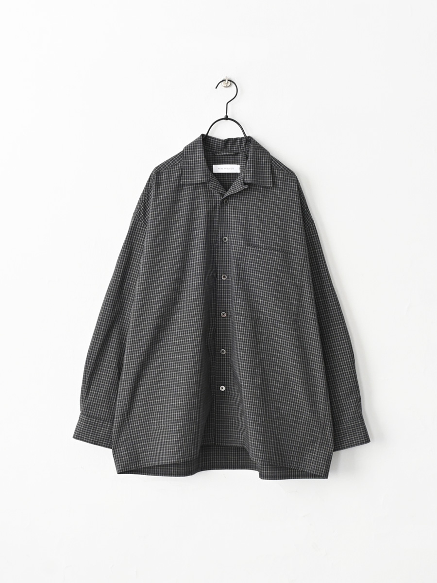 PERS PROJECTS (パースプロジェクト)　VICTOR L/S WIDE FIT SHIRTS “CHECK”