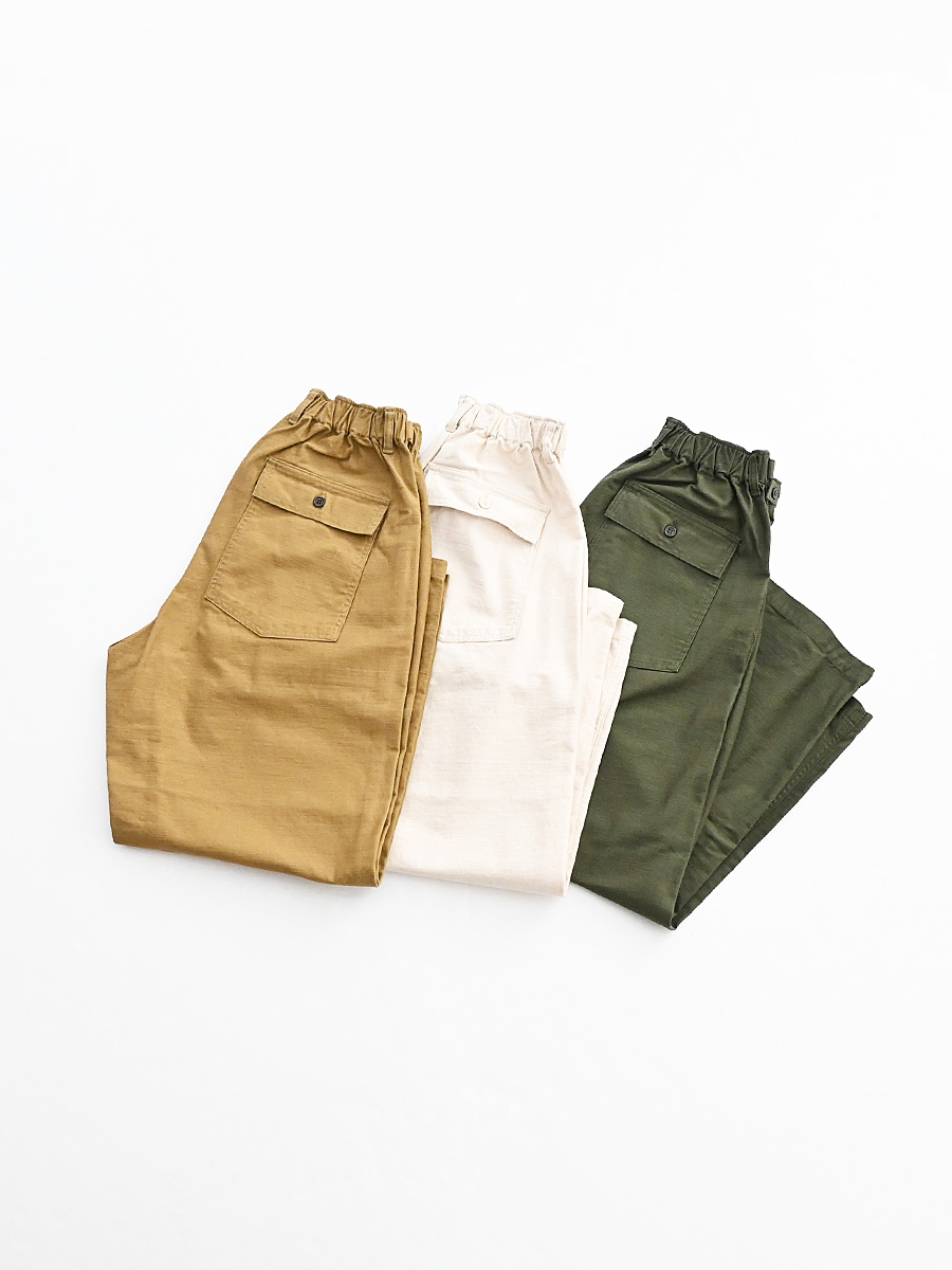 ORDINARY FITS (オーディナリーフィッツ) JAMES FATIGUE BACK SATIN