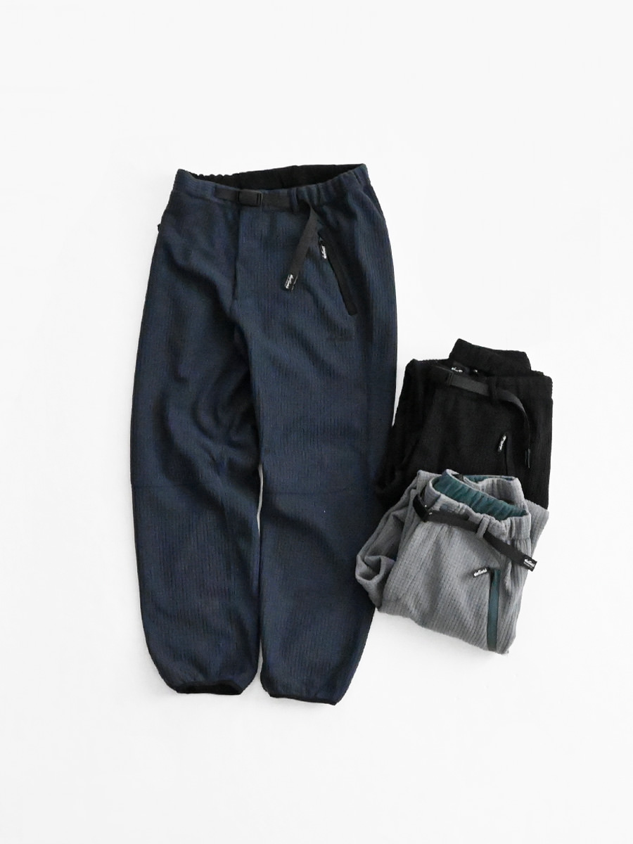 WILD THINGS (ワイルドシングス)　グリッドフリースパンツ