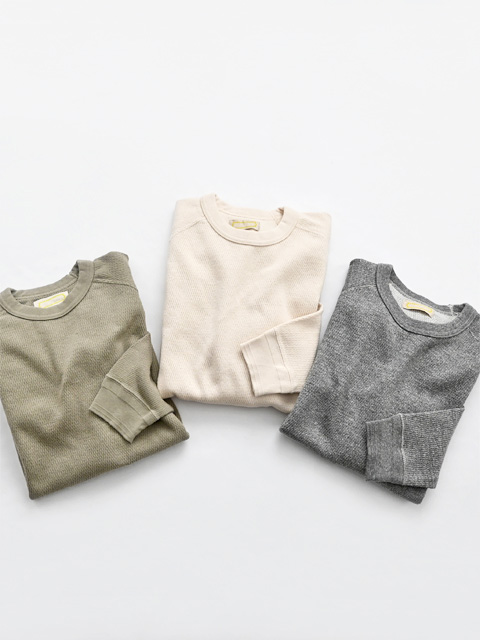 Ohh! (オー) Heavy Weight Thermal Raglan Crew (サーマル・ラグラン