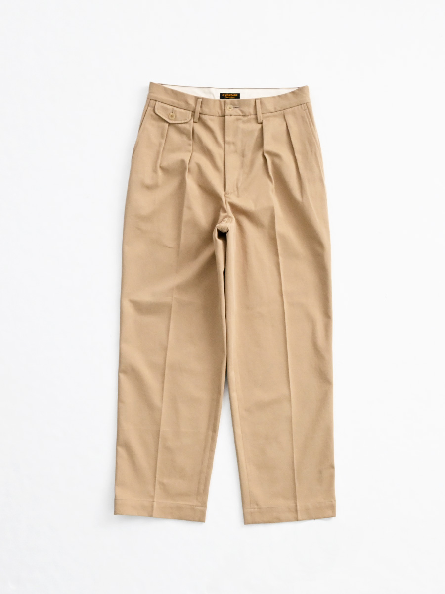 A VONTADE (ア ボンタージ)　2 Pleated Trousers VTD-0522-PT