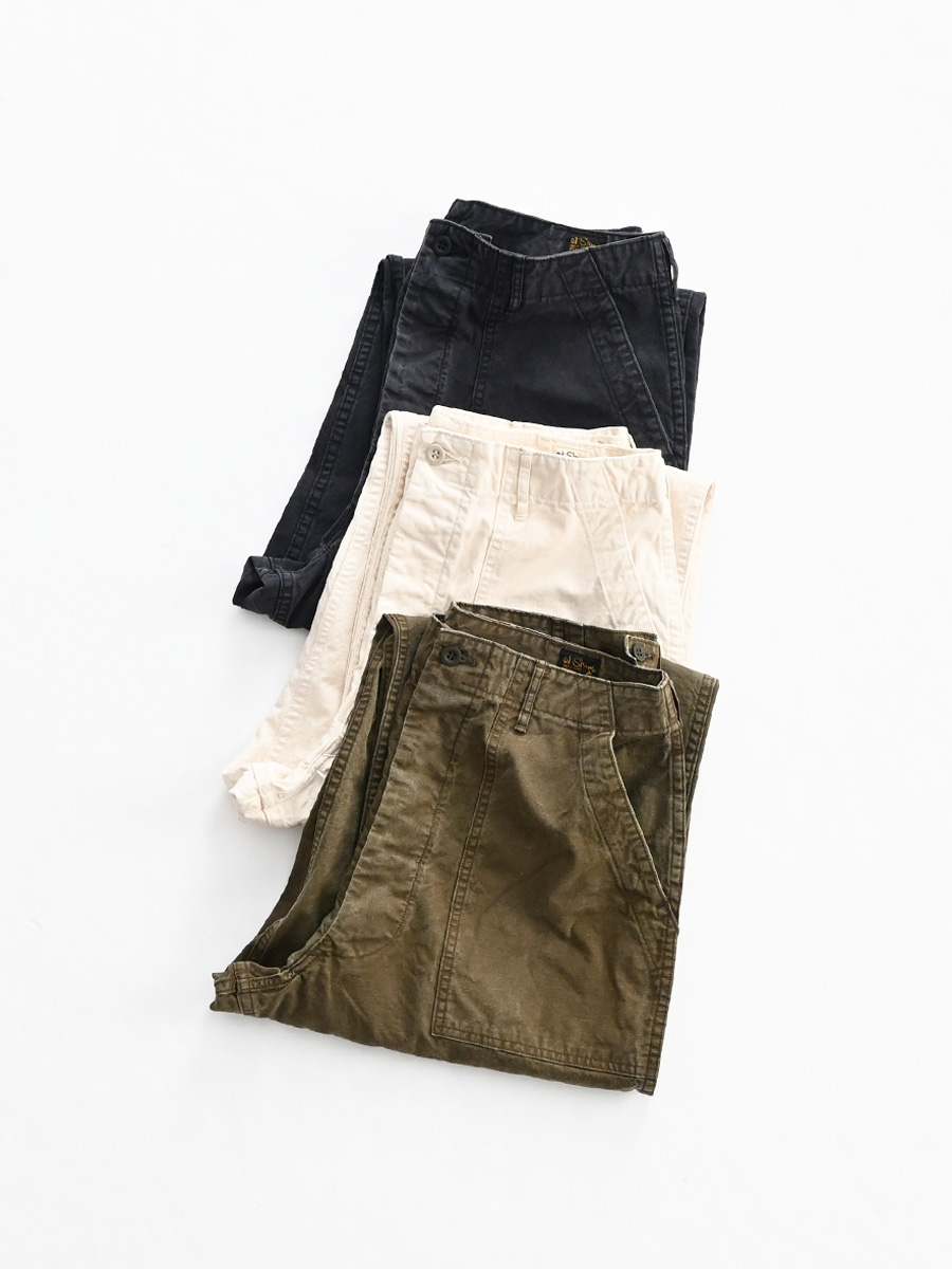 orSlow (オアスロウ)　SUMMER FATIGUE PANTS