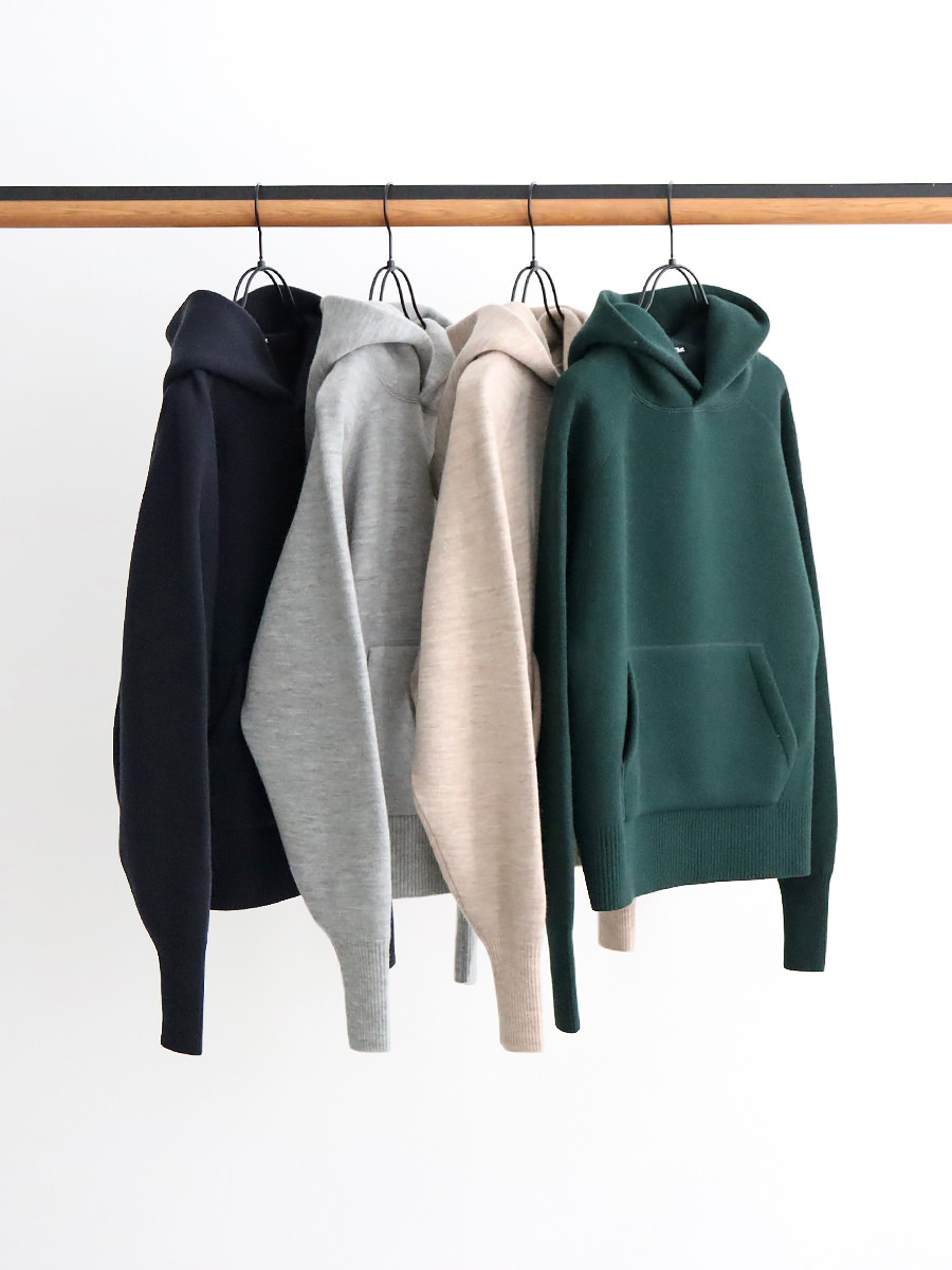 マイコ様オーダー品 maillot mature(マイヨマチュア) Doule Knit Pull Parka (ダブルニット