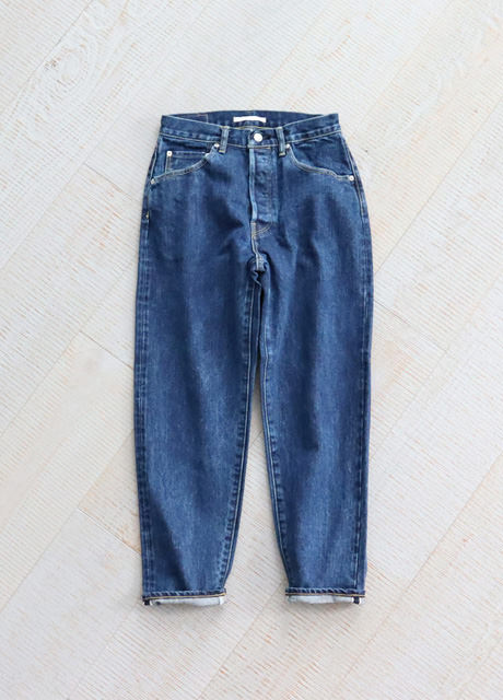 HATSKI (ハツキ)　Loose Tapered Denim "Used Blue" HTK-22001-U