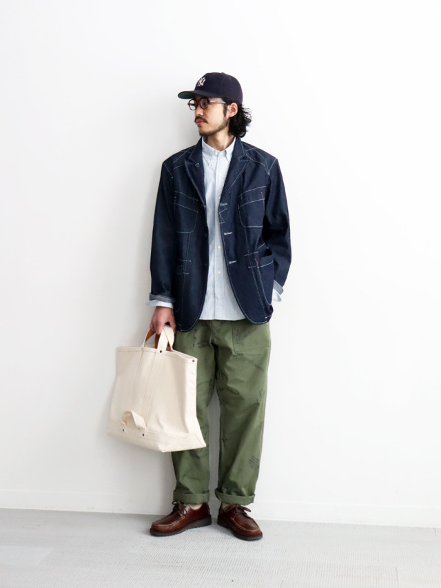 ENGINEERED GARMENTS　Bedford Jacket - 8oz Cone Denim