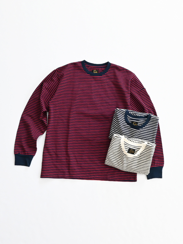 Needles(ニードルズ) L/S CREW NECK T - COTTON ST. JERSEY 