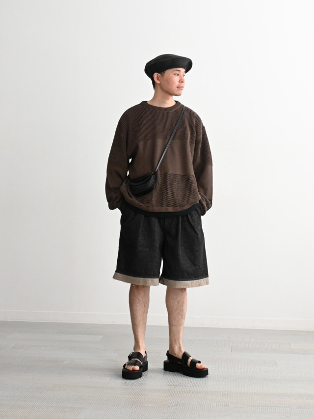 【40%OFF】BASISBROEK (バージスブルック)　デニムショーツ "KALLON"