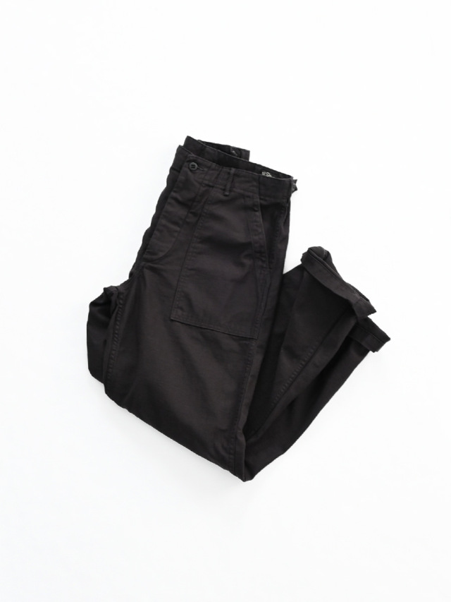 orSlow (オアスロウ)　US ARMY FATIGUE PANTS (REGULAR FIT) -BLACK