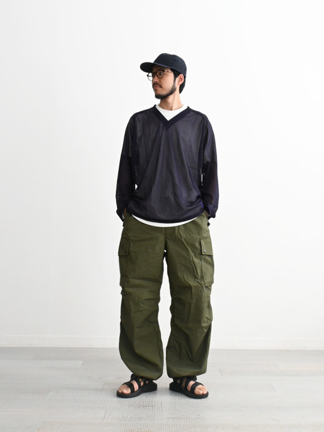 【30%OFF】Needles(ニードルズ)　FIELD PANT - C/N OXFORD