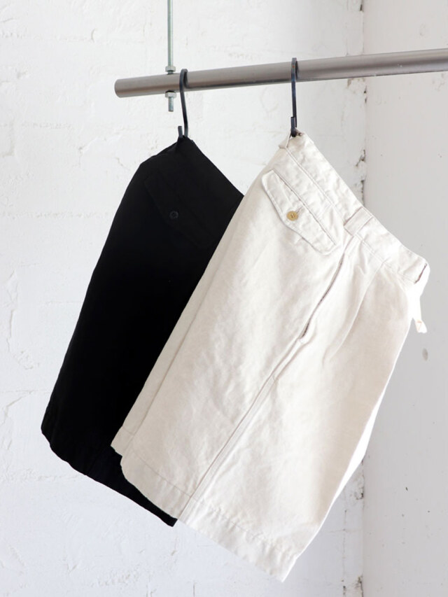 【40%OFF】HATSKI (ハツキ)　2Tack Easy C/L Chino Shorts HTK-23001-L